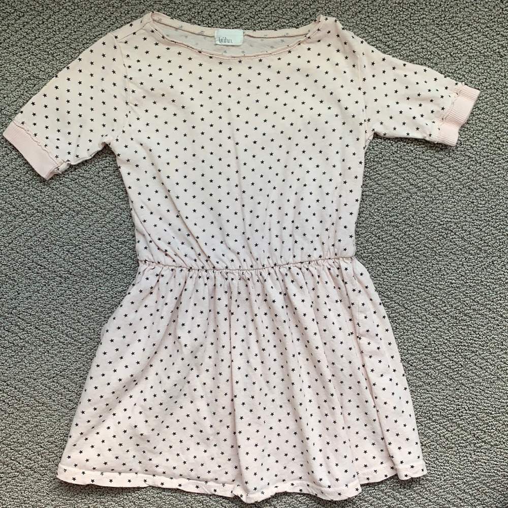 Buho Barcelona pink star dress